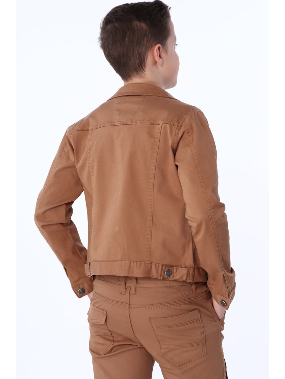 Boys\' caramel jacket NDZ51600 - Online store - Boutique